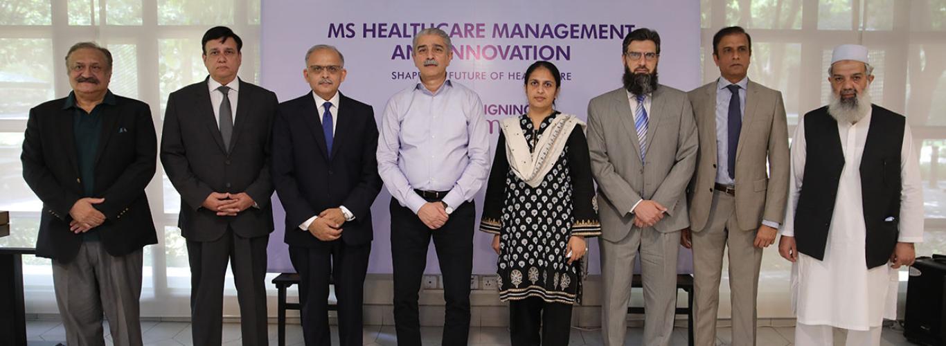 LUMS Collaborates with Leading Healthcare Organisations in Pakistan for MS HMI Programme