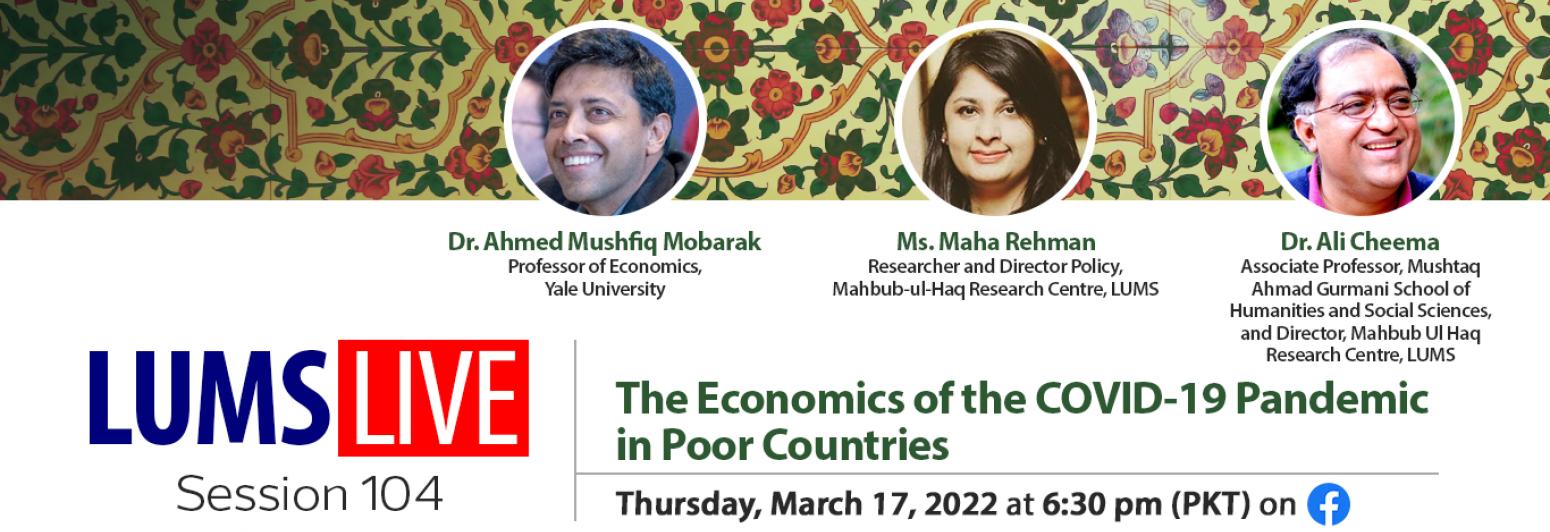 Image of panelists with their designations and session name