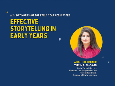 Effective Storytelling in Early Years: A 2-Day Teacher Training Workshop