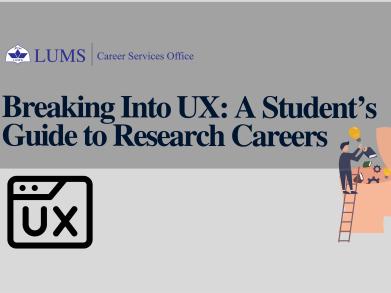 Breaking Into UX: A Student’s Guide to Research Careers
