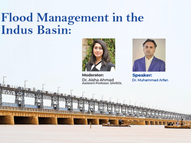 Discussion on Flood Management and Water Governance in Pakistan